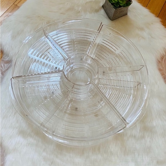 Lazy Susan ice platter holder - Picture 2 of 6